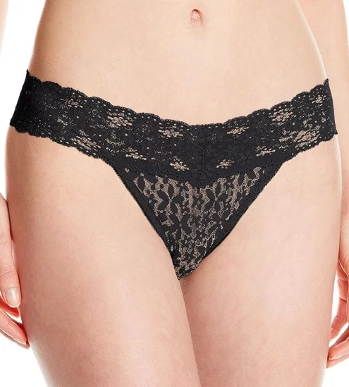 String halo lace black