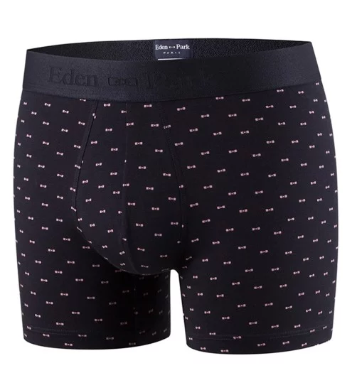 Boxer motif noeuds papillon 39 MARINE