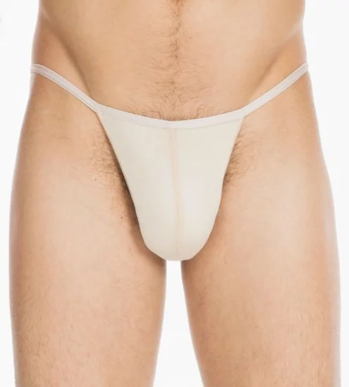 Feather thring for beige men