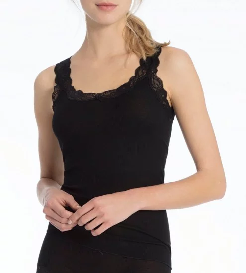 Tank top laine & soie...