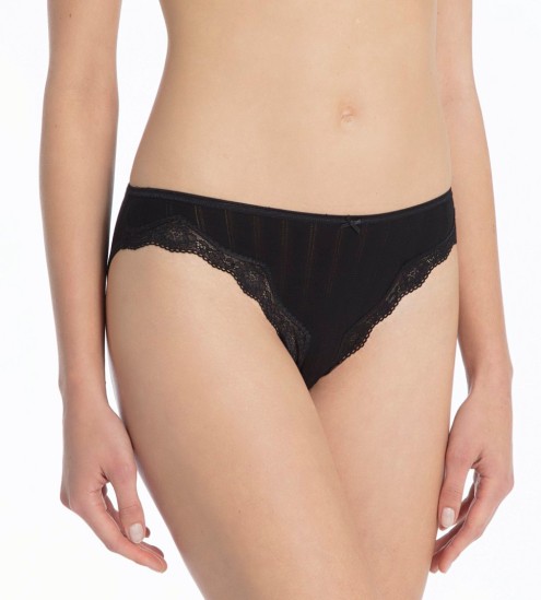 Slip lace woman Early black...