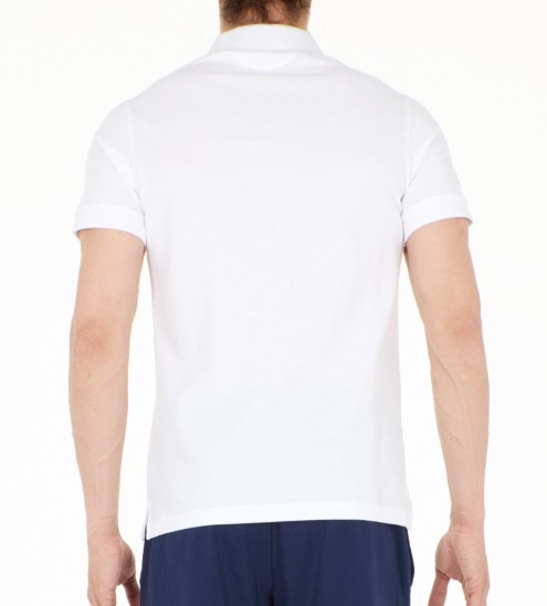 Louis white short sleeve polo