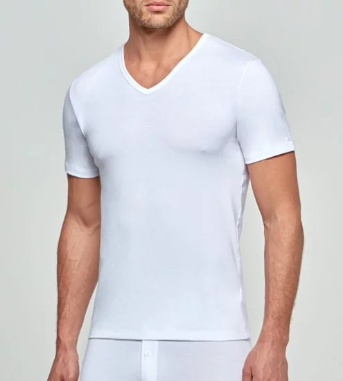 T-shirt homme col V Thermo...