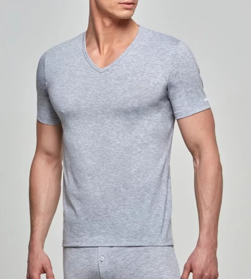 T-shirt homme col V Thermo...