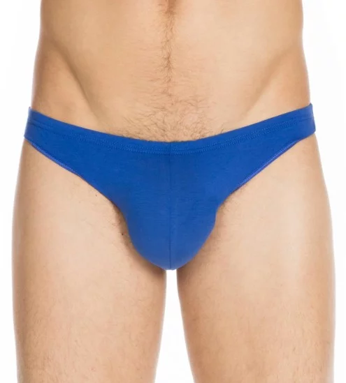 Freddy blue cotton man thong