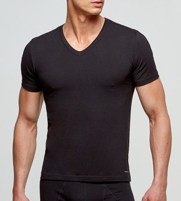 T-shirt homme V isolant Innovation NOIR