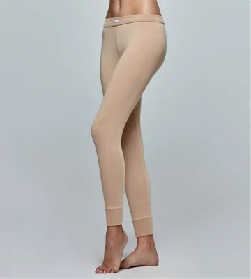 Legging femme anti-froid Thermo beige