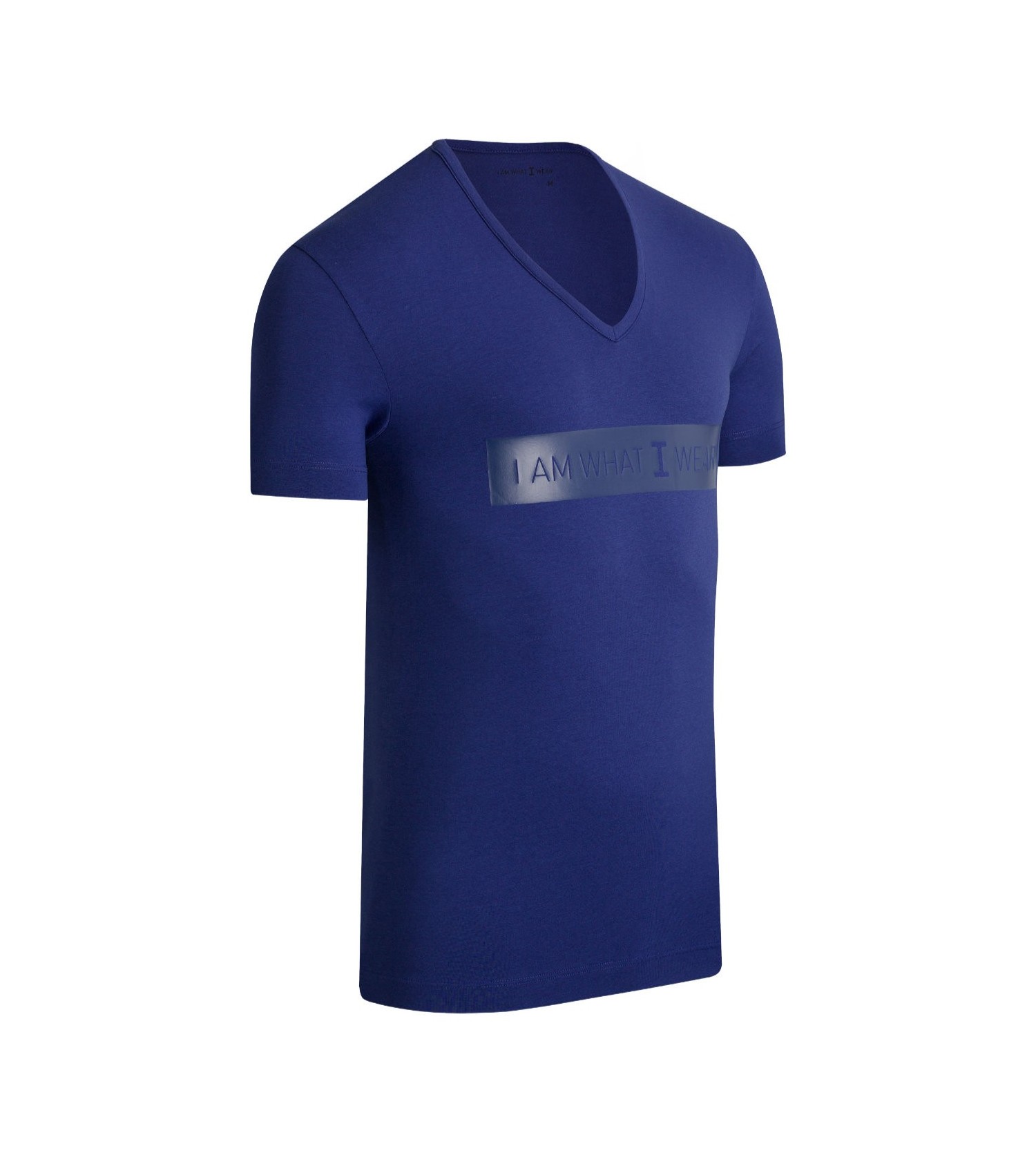T-shirt en Lyocell Impetus "I am" G89 Bleu T-shirt en Lyocell Impetus "I am" G89 Bleu