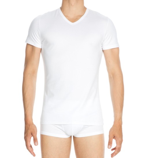 Classic white short sleeve...