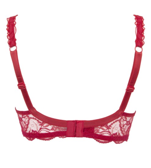 Bra nursing evening of red...