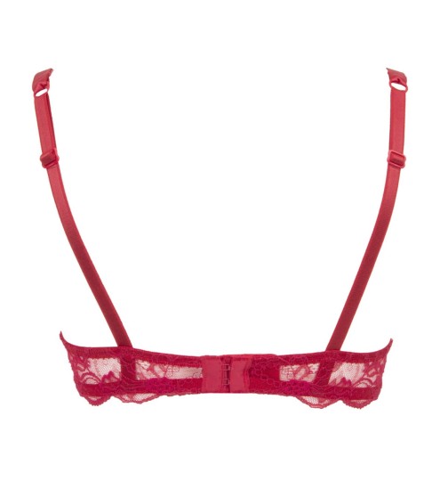 Red Venice Evening Bra