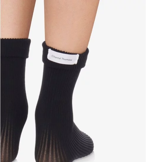 Soquettes Revers NOIR/BLANC