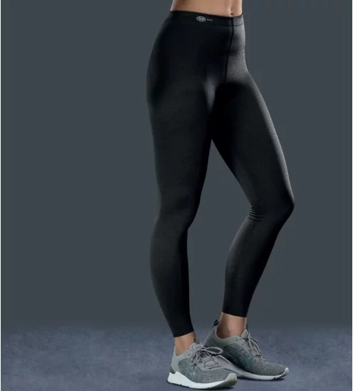 Massaging black sport legging