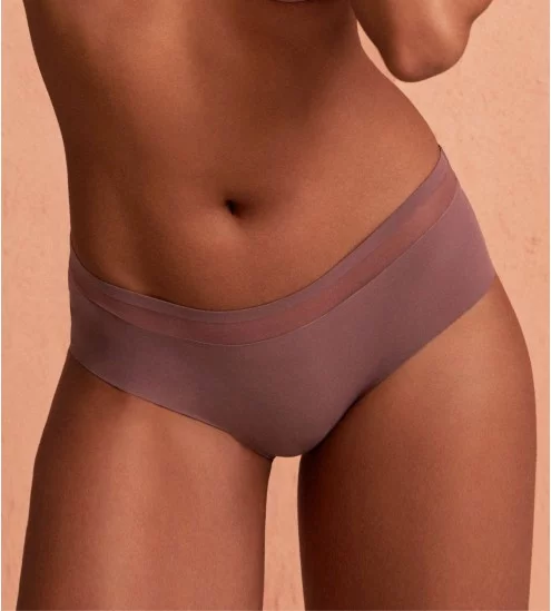 Shorty Louie Satin Taupe