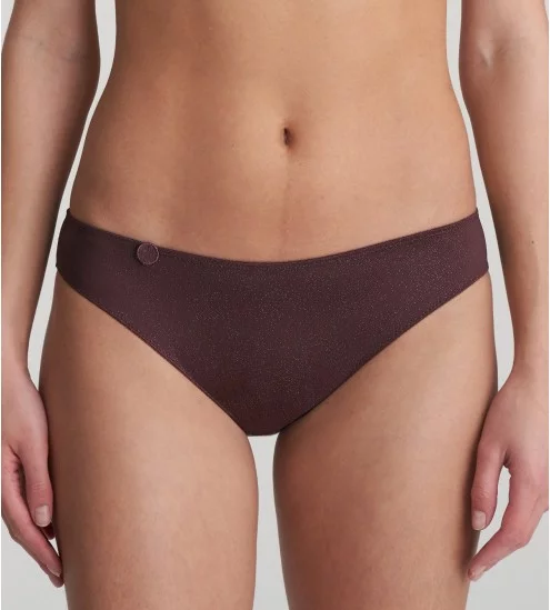 Slip brésilien Tom Aubergine