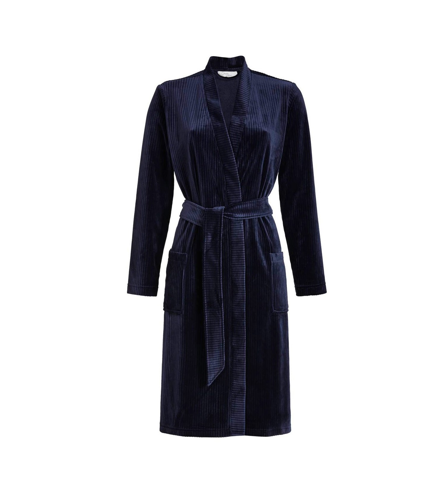 Robe de chambre polaire rayée 286 Night Robe de chambre polaire rayée 286 Night