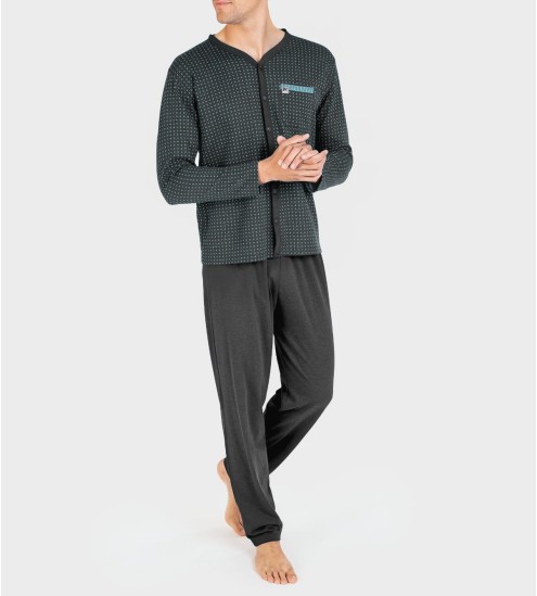 Knopfdruck-Pyjamas...