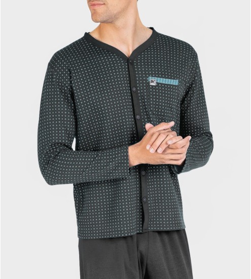 Knopfdruck-Pyjamas...