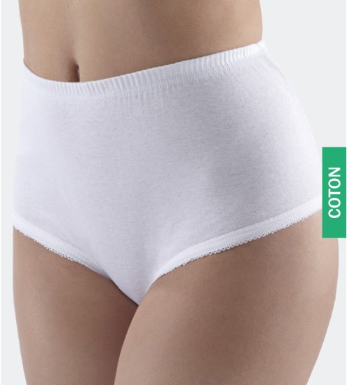 Culotte classique femme BLANC