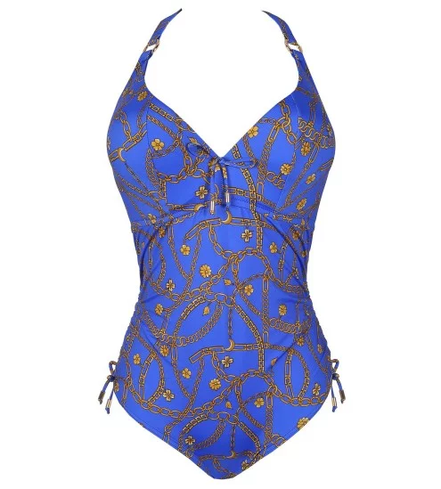 Maillot De Bain 2 Pièces Femme Avec Armatures - Taille Haute, Dos Ouvert - Polyester/élasthanne - Tailles S à 3XL