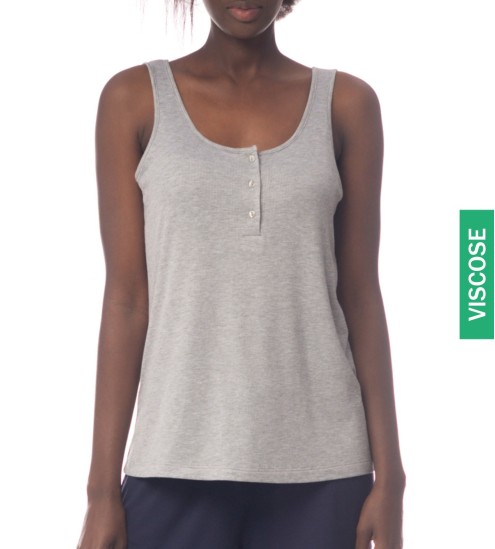 Tank Top Mesh Fein mit 3...