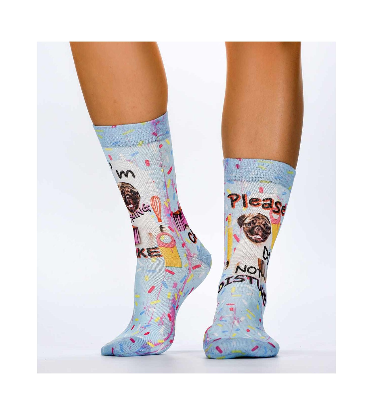 Femme Chaussettes femme fantaisie Curry