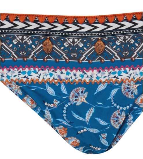 Slip de bain échancré Bleu Cobalt 26