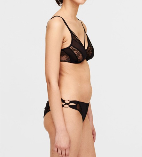Soutien-gorge plongeant Mystery NOIR