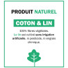 T-shirt en lin et dos Macramé 930 Menthe