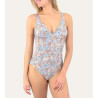Maillot 1P fleuri Scala Lilas 64