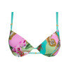 Haut de bikini coque Splendeur Pink Orchidée