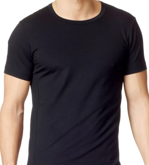 T-shirt Calida pour homme NOIR