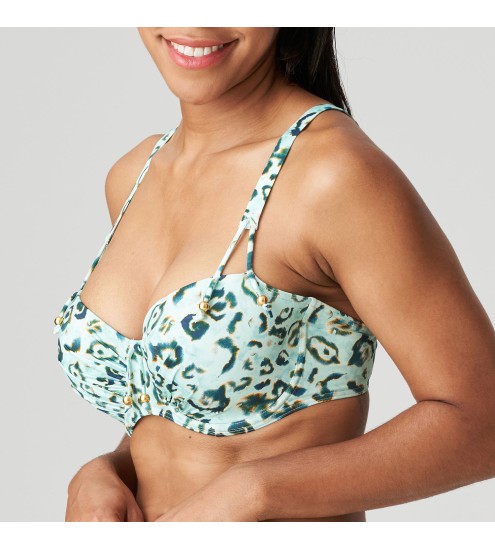 Haut de maillot corbeille mousse Azzuro Mare