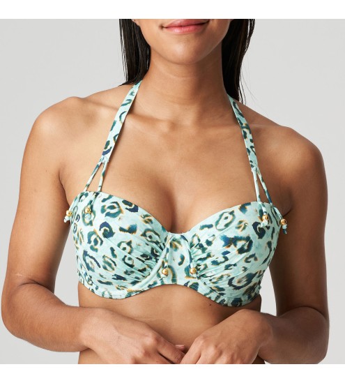 Haut de maillot corbeille mousse Azzuro Mare