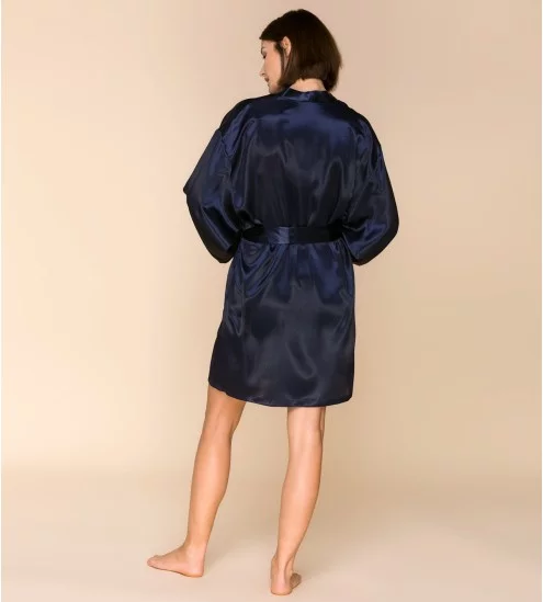 Déshabillé kimono Dark Navy 310