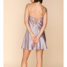 Nuisette en satin Lilac Haze 308