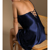 Nuisette en satin Dark Navy 310