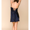 Nuisette en satin Dark Navy 310