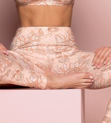 Leggings Douce Extravagance Pêche Rosé