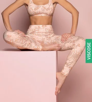 Leggings Douce Extravagance Pêche Rosé