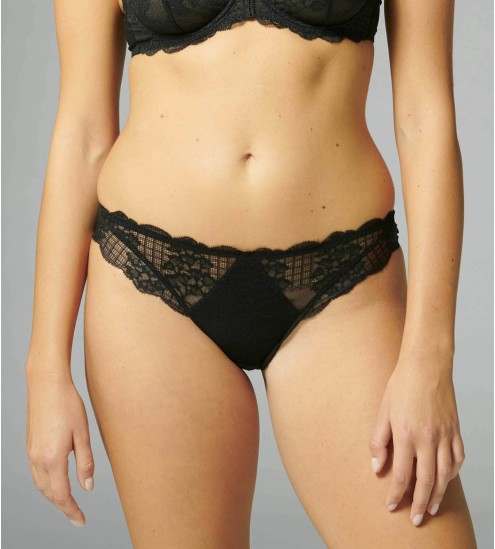 Brazilian brief in black...
