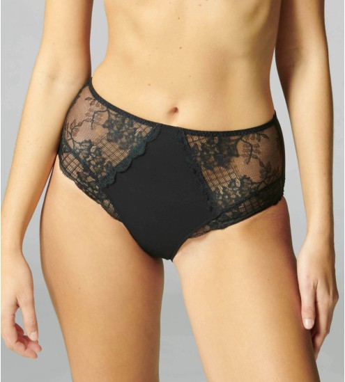High waist panties black dream