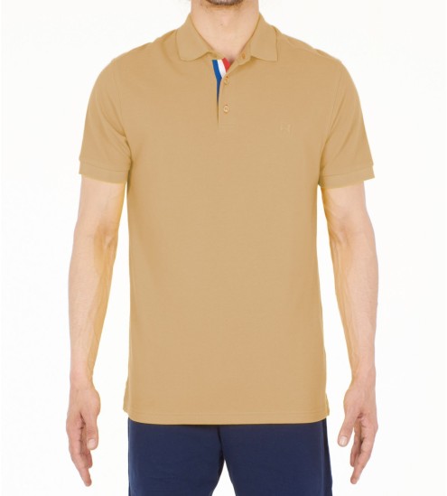 Louis Camel Short Sleeve Polo
