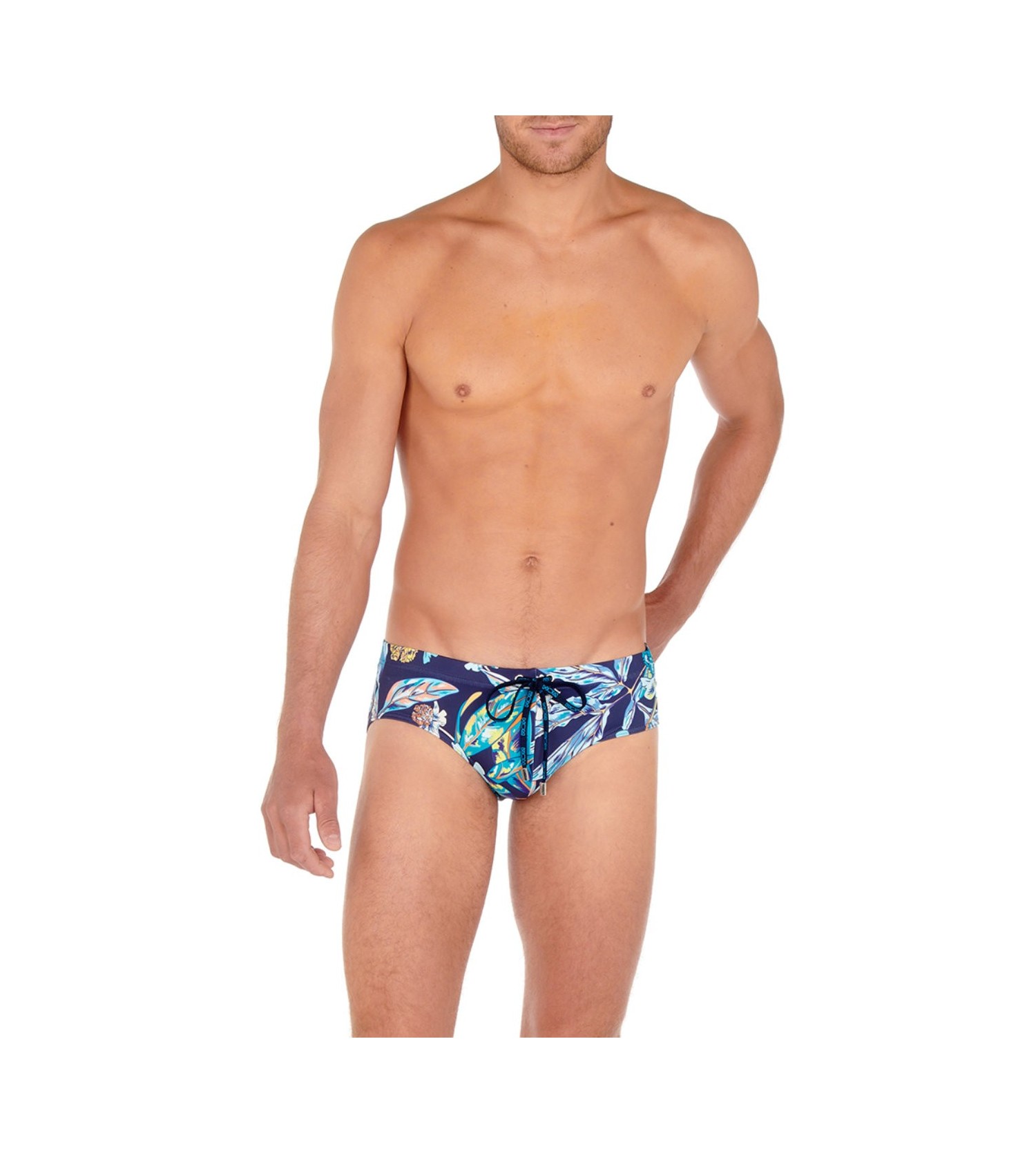 Men's 3cm Swim Briefs Mini,Sea Life, Hom 402534-00PF Caroline