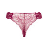 Tanga Sublime en Dentelle Fuchsia Sublime