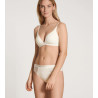 Slip avec bords en satin Cate IVOIRE 911