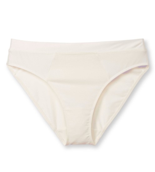 Slip avec bords en satin Cate IVOIRE 911