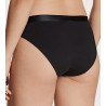 Slip avec bords en satin Cate NOIR 992