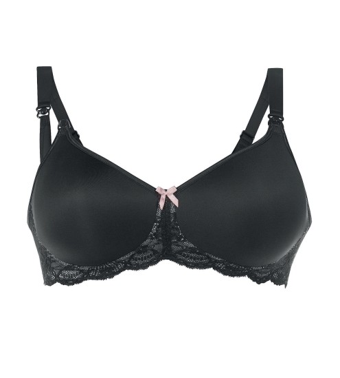 Soutien-gorge d'allaitement facile 001 Noir