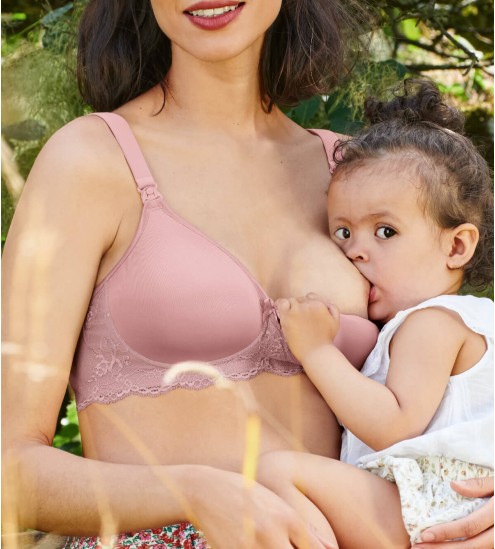 Soutien-gorge d'allaitement facile 596 Bois De Rose
